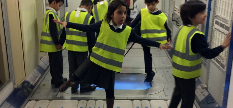 Year 1 trip to the National Space Museum